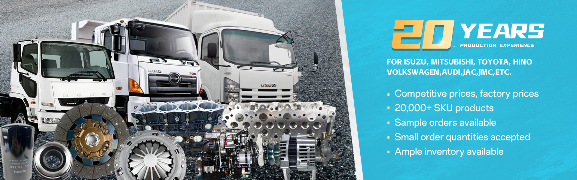 qualità Parti di auto Isuzu fabbrica