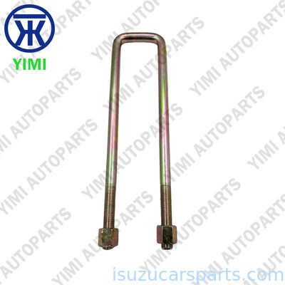 Qualità Boccola a molla posteriore con dadi 1-51371195-0 1513711950 per ISUZU 700P ELF NNR NPR NQR 4HK1 4JH1 — Verificato OEM 18mm × 1.5mm × 385mm Morsetto sospensione heavy-duty Fabbrica